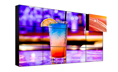 46” LCD video wall 0.88mm bezel 500nits