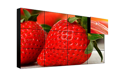 55” LCD video wall 0.88mm bezel 500nits