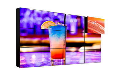 65” LCD video wall 3.5mm bezel 500nits